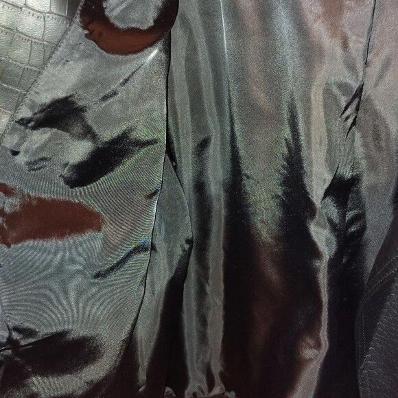 Marc New York by Andrew Marc Stylish Leather Jacket size 1x - Picture 4 of 6